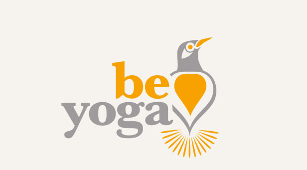 Be Yoga logo design