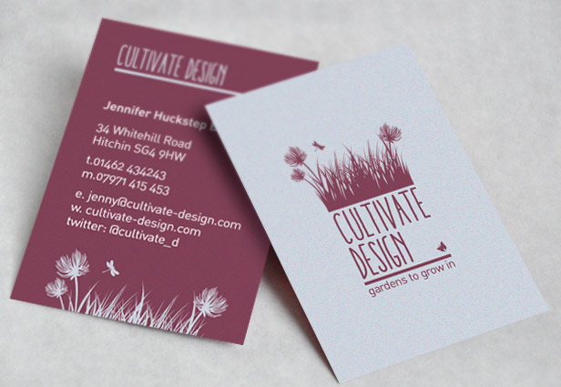 Cultivate Design Business cards
