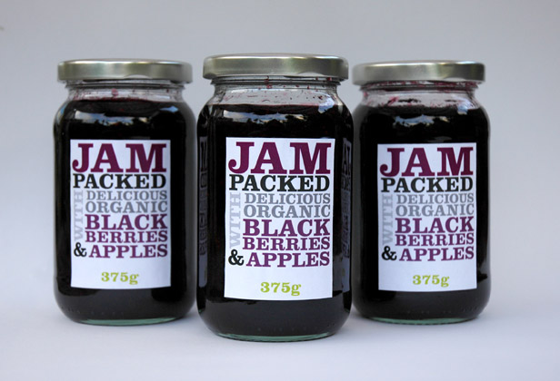 Organic jam logo
