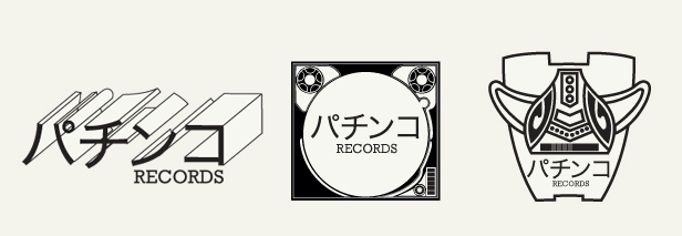 Pachinko record label logo designs