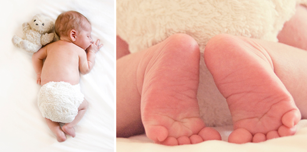 Love at first sight - newborn shoot