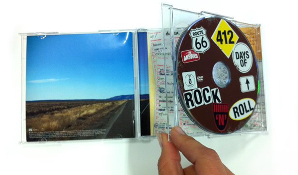 The Answer DVD disc design