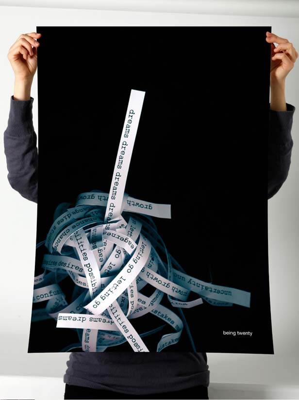 Poster design shown at the Chaumont Poster Workshop
