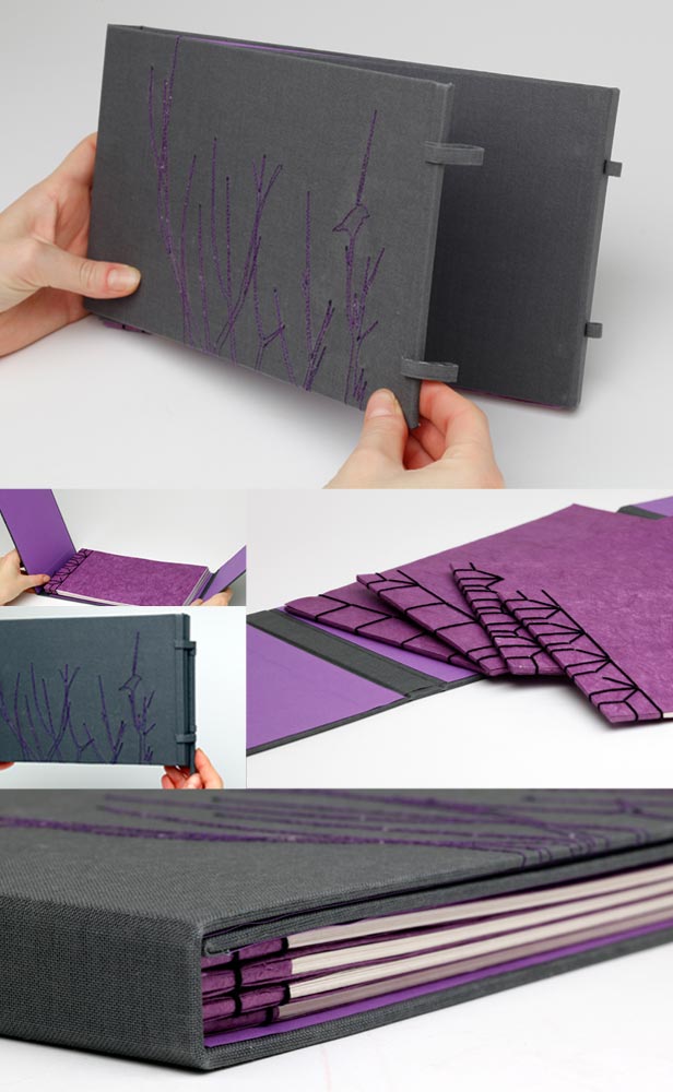 Bookbinding and hand-sewing by Anna Kendler