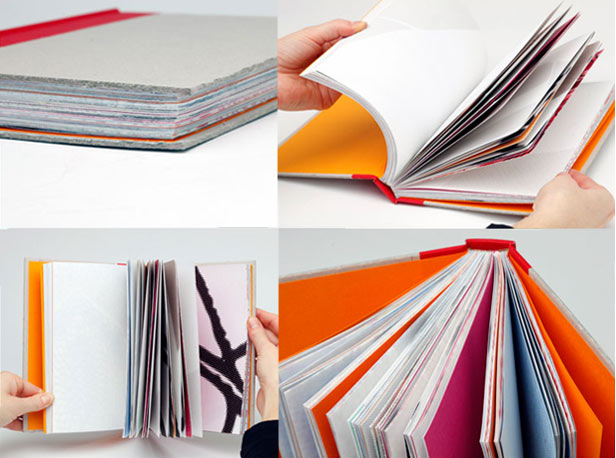 Screenprinting mistakes and offcuts bound into a covetable book